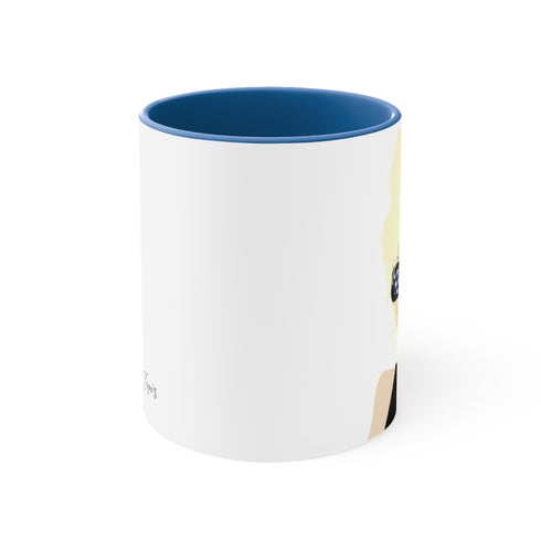 Choo Choo Logo Chillin @ Choo's Accent Coffee Mug, 11oz